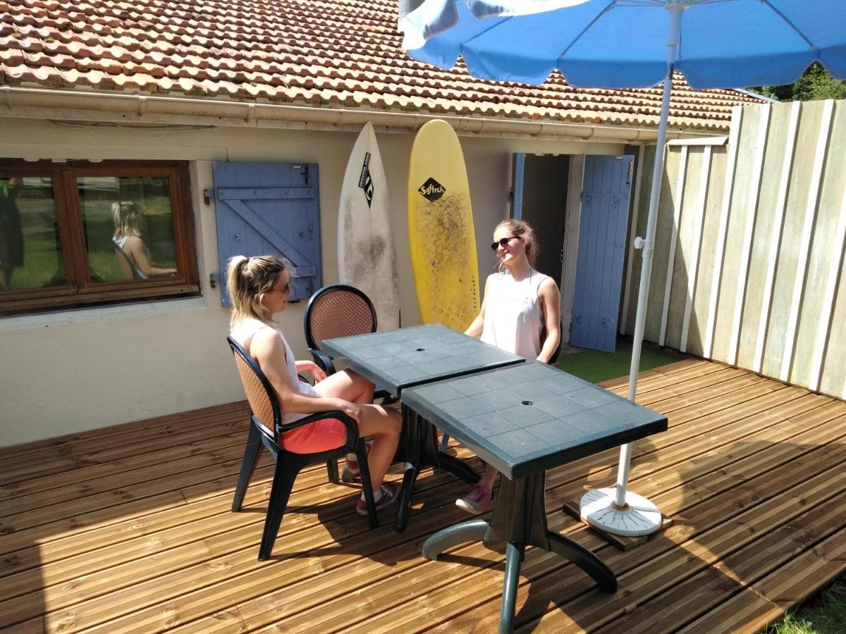 Готель Zenzela Surf House Naujac-sur-Mer Екстер'єр фото