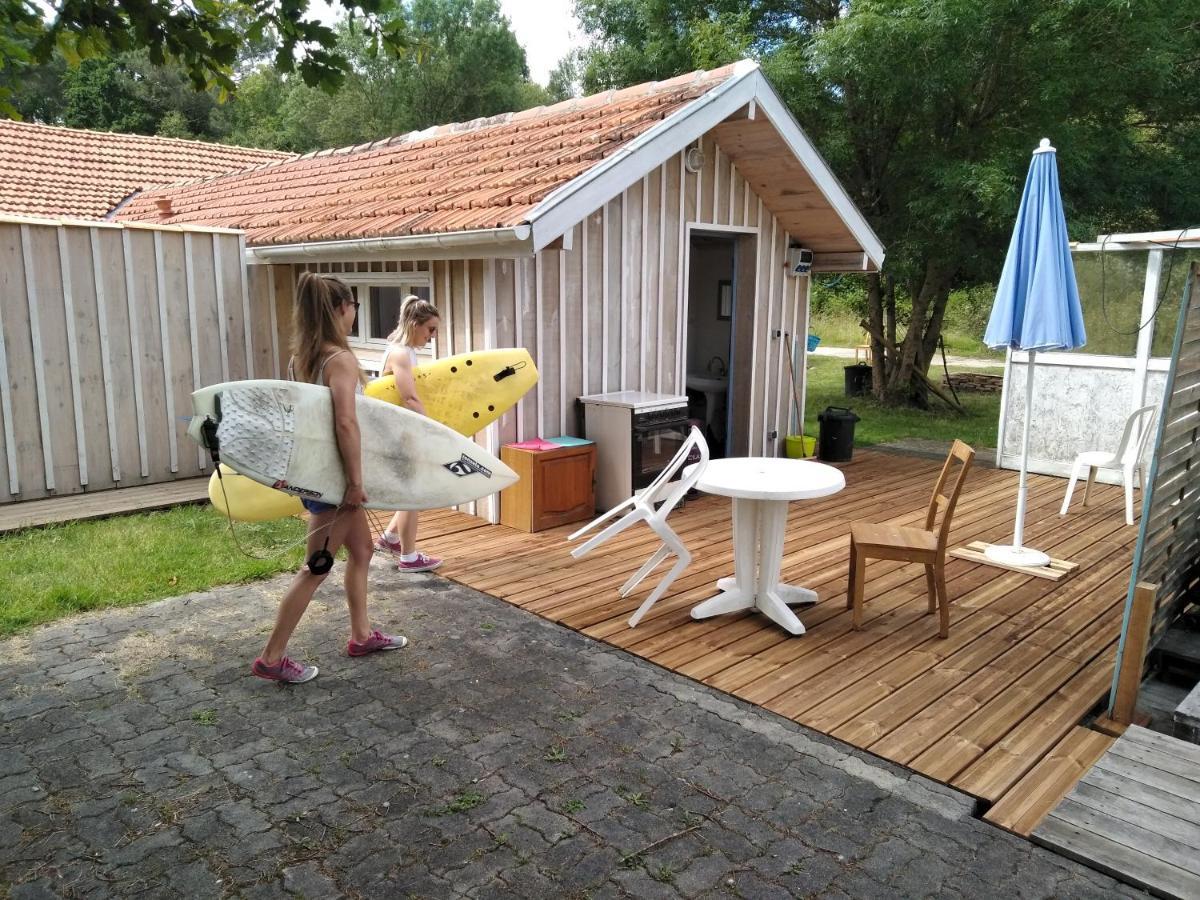 Готель Zenzela Surf House Naujac-sur-Mer Екстер'єр фото